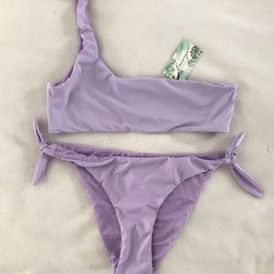 Lavender 2 piece bikini